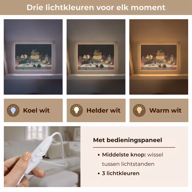 Tafellamp - Stilleven met kazen - Kunstwerk - Oude meesters — 8