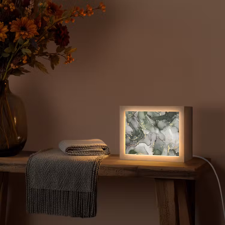 Tafellamp - Luxe - Marmer - Groen — 3