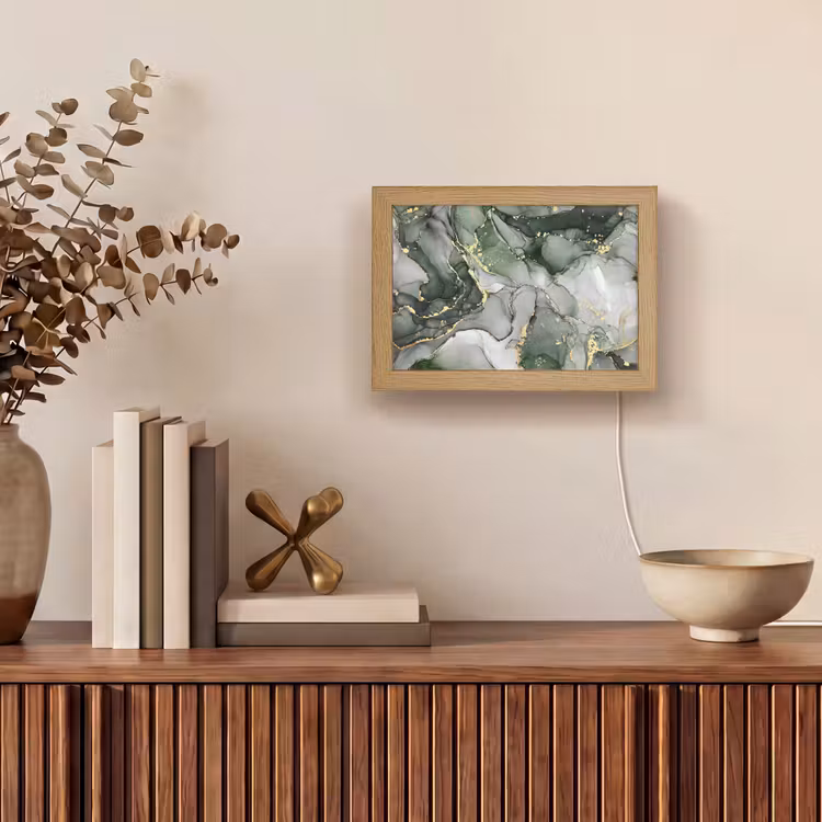 Tafellamp - Luxe - Marmer - Groen — 4