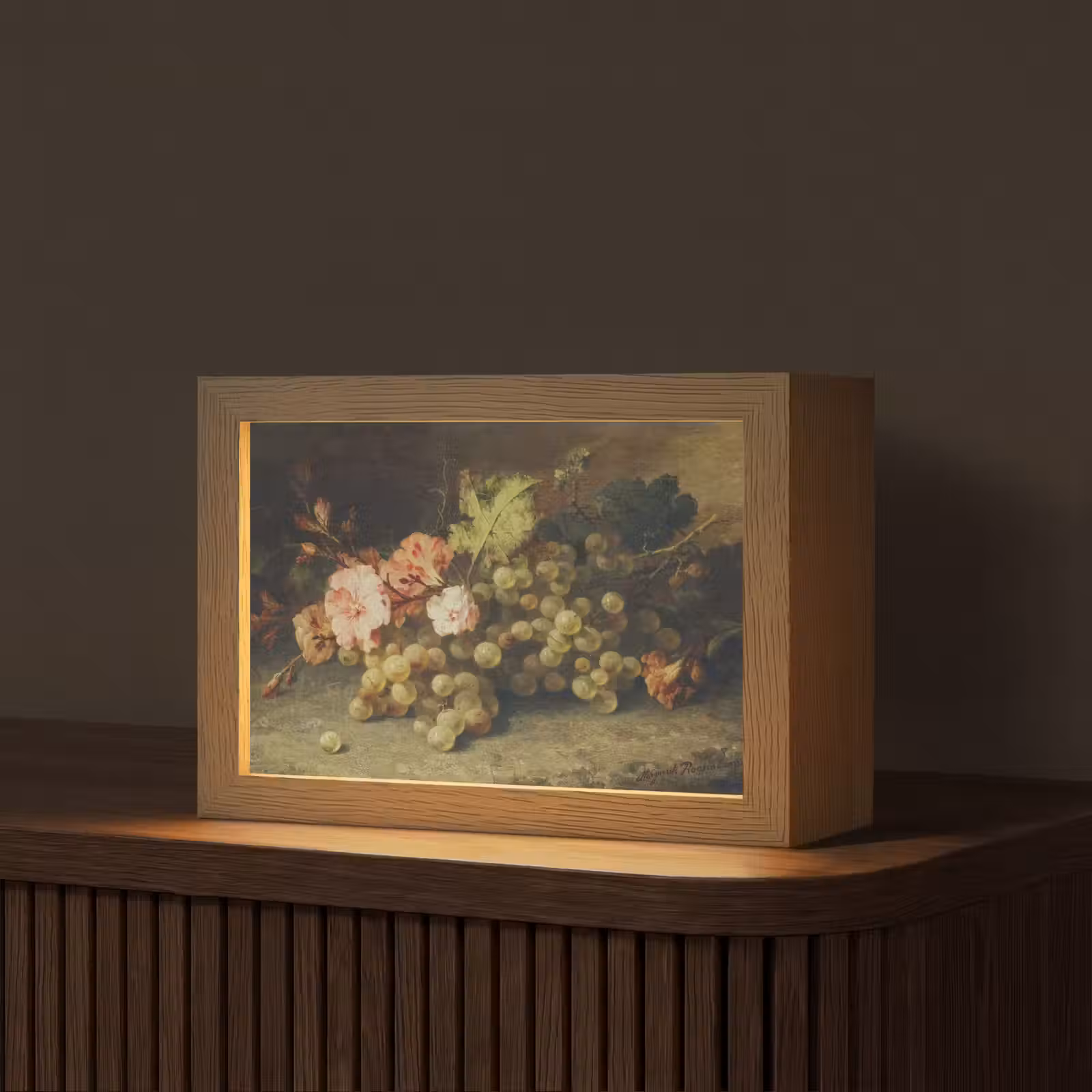 Tafellamp - Fruit - Stilleven met druiven - Oude meesters — 1
