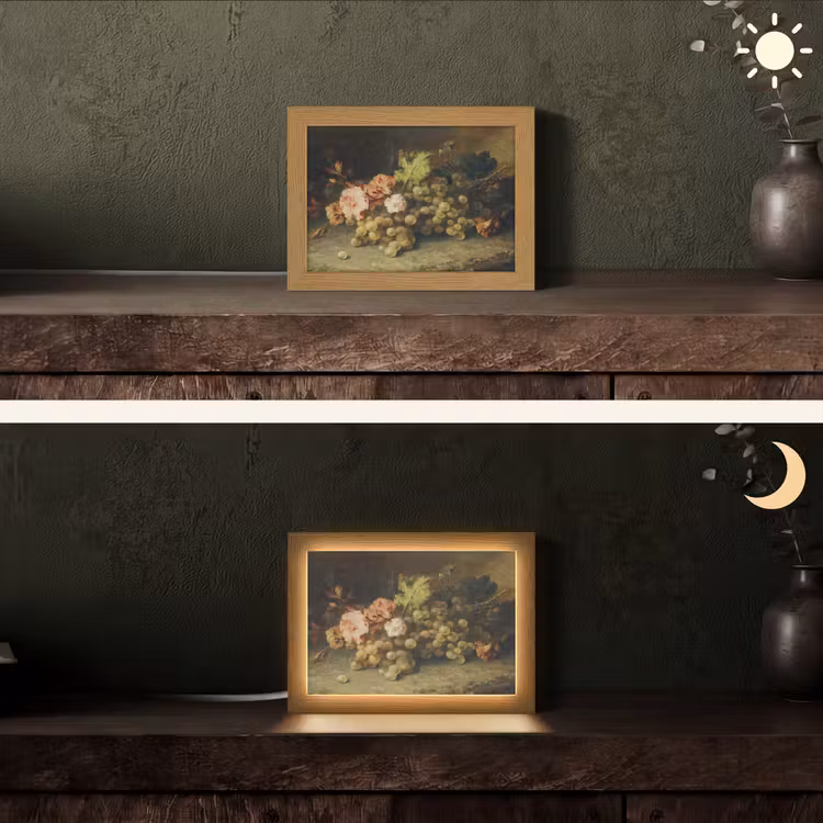 Tafellamp - Fruit - Stilleven met druiven - Oude meesters — 5