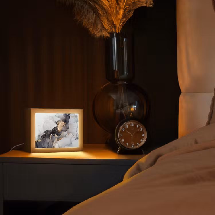 Tafellamp - Zwart - Marmer - Luxe - Goud — 2