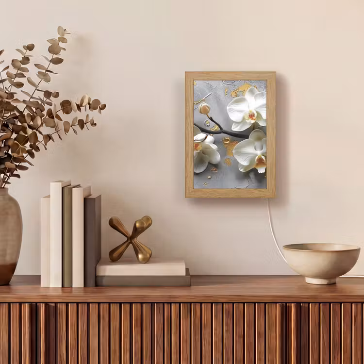 Tafellamp - Bloemen - Orchidee - Abstract - Modern — 4
