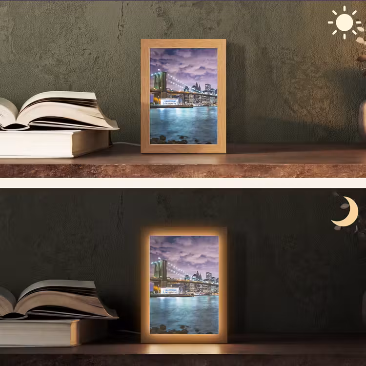Tafellamp - New York - Skyline - Stad - Kleuren — 5