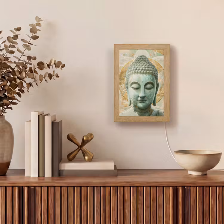 Tafellamp - Buddha - Mandala - Modern - Spiritualiteit — 4