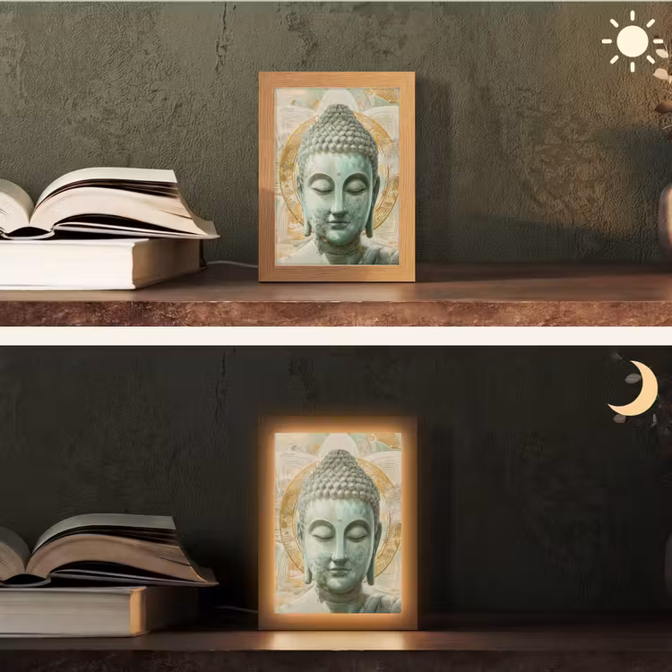 Tafellamp - Buddha - Mandala - Modern - Spiritualiteit — 5