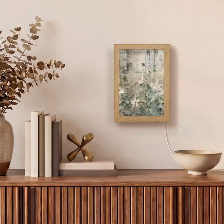 Tafellamp - Bloemen - Bladeren - Abstract - Modern — 4