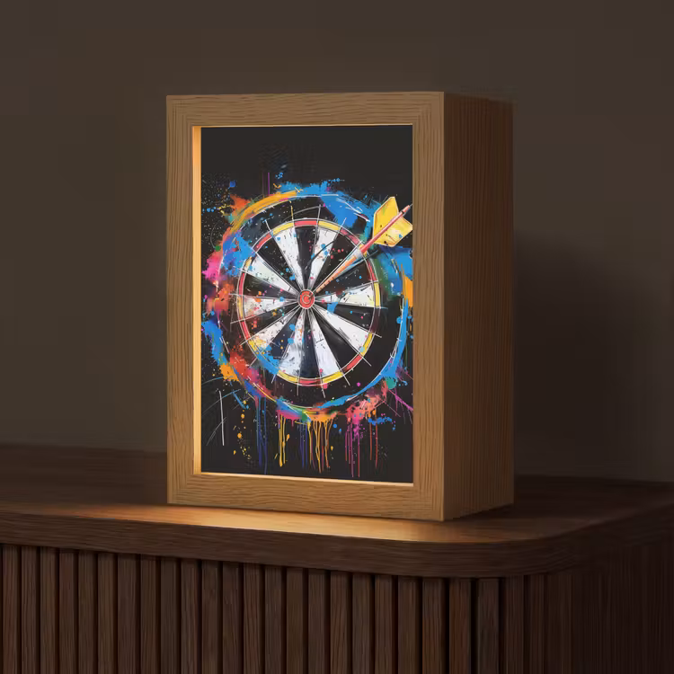 Tafellamp - Graffiti - Sport - Darten - Dartbord — 1