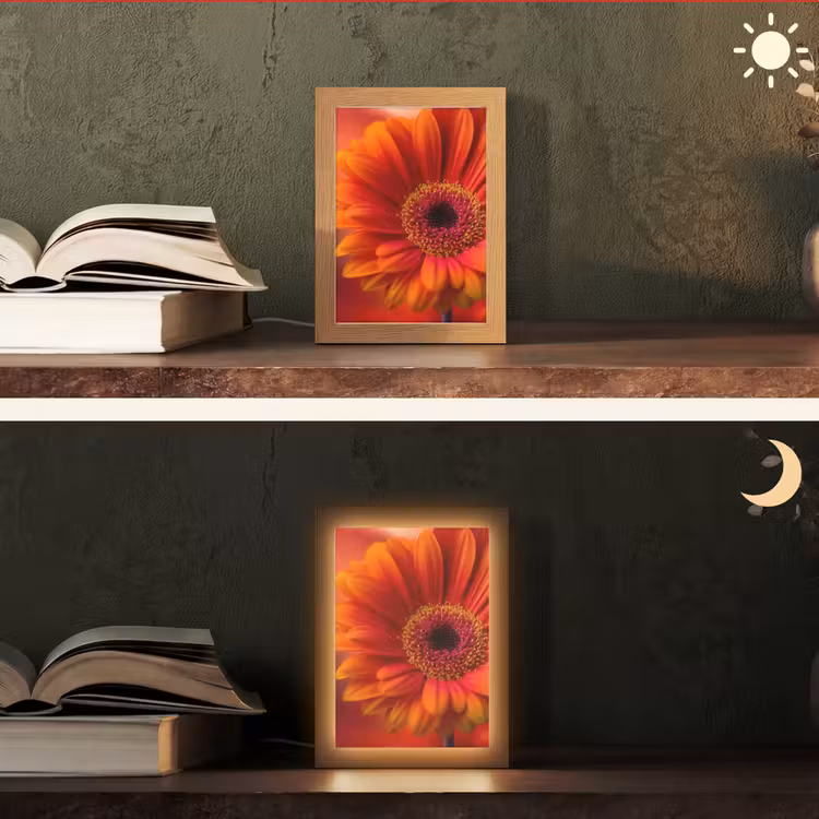 Tafellamp - Oranje - Gerbera - Intens — 5