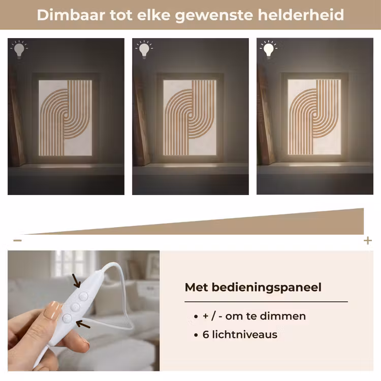 Tafellamp - Symmetrische bocht - Koperkleurig — 8