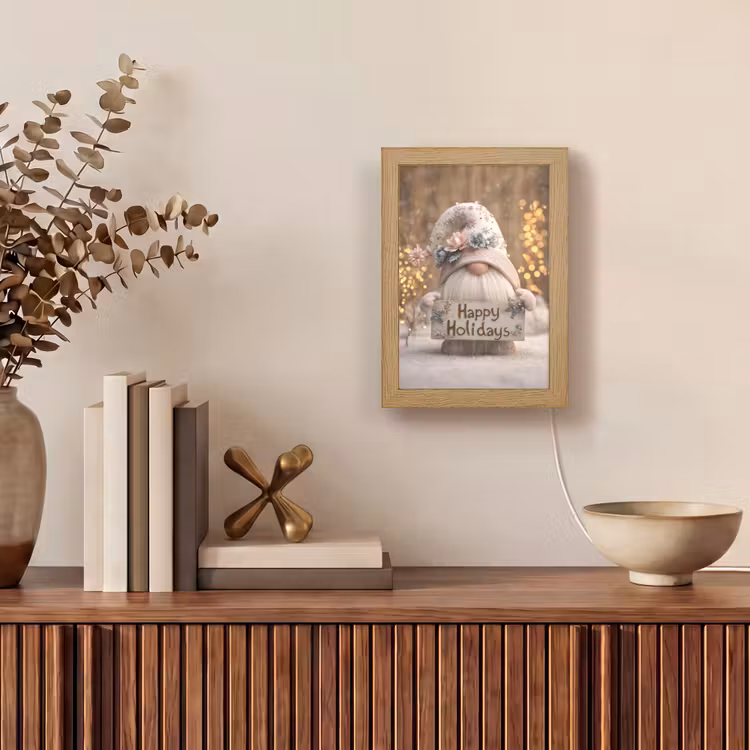 Tafellamp - Kerst - Gnome - Bord - Kleurrijk — 4