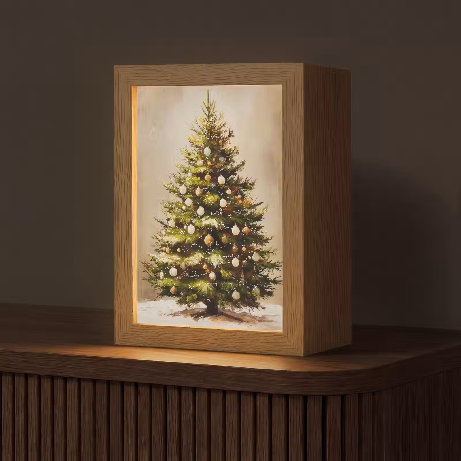 Tafellamp - Kerst - Sfeer - Groen — 1