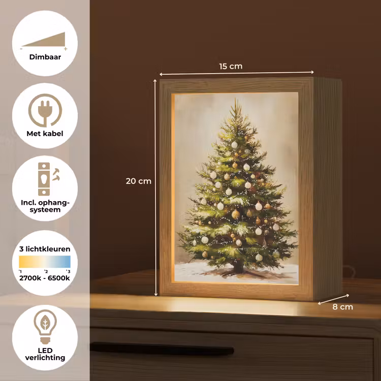 Tafellamp - Kerst - Sfeer - Groen — 7