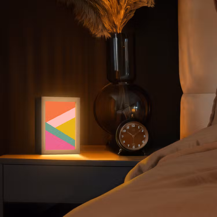 Tafellamp - Geometrische Vlakken — 2