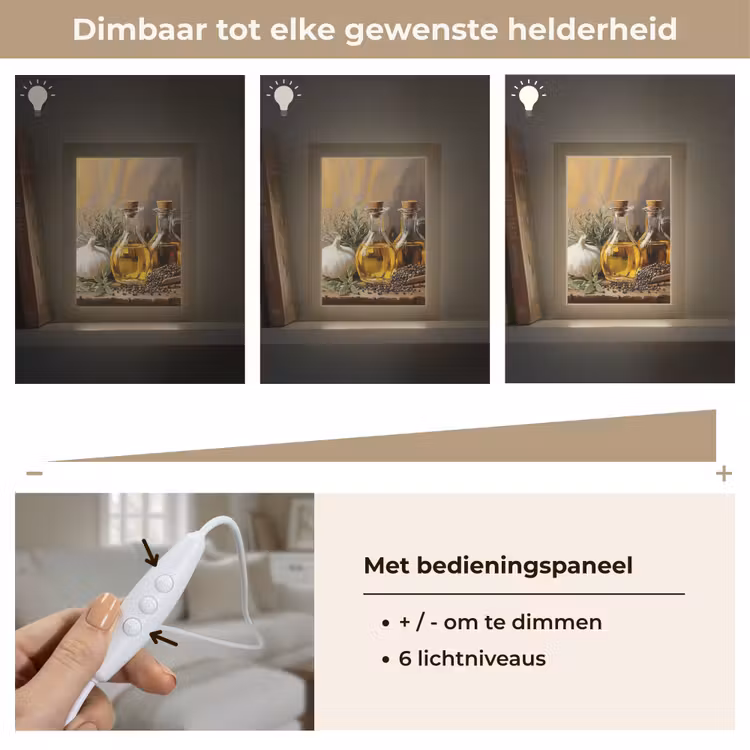 Tafellamp - Stilleven - Olijfolie - Knoflook - Kruiden — 8