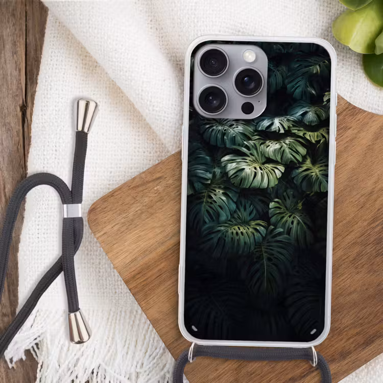 Telefoonhoesje met koord - Plant - Monstera - Lichtinval — 3