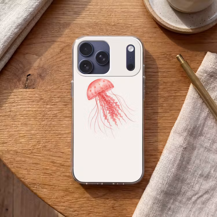 Telefoonhoesje Softcase - Kwal - Tentakels - Roze — 2