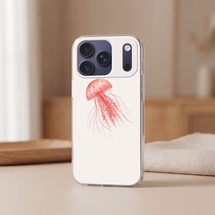 Telefoonhoesje Softcase - Kwal - Tentakels - Roze — 3