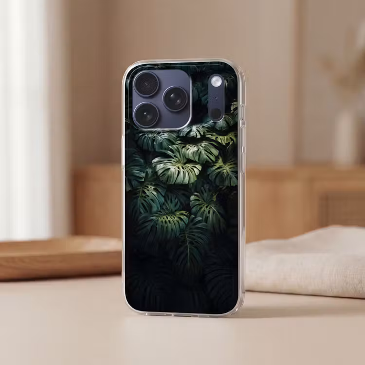 Telefoonhoesje Softcase - Plant - Monstera - Lichtinval — 3