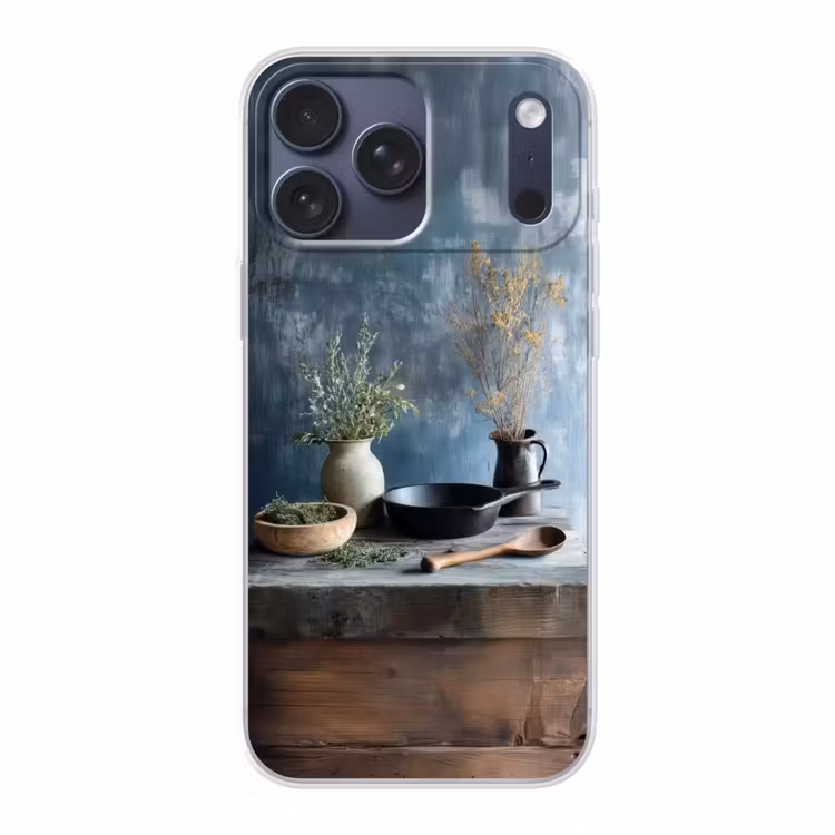 Telefoonhoesje Softcase - Pan - Kruiden - Schilderachtig — 1