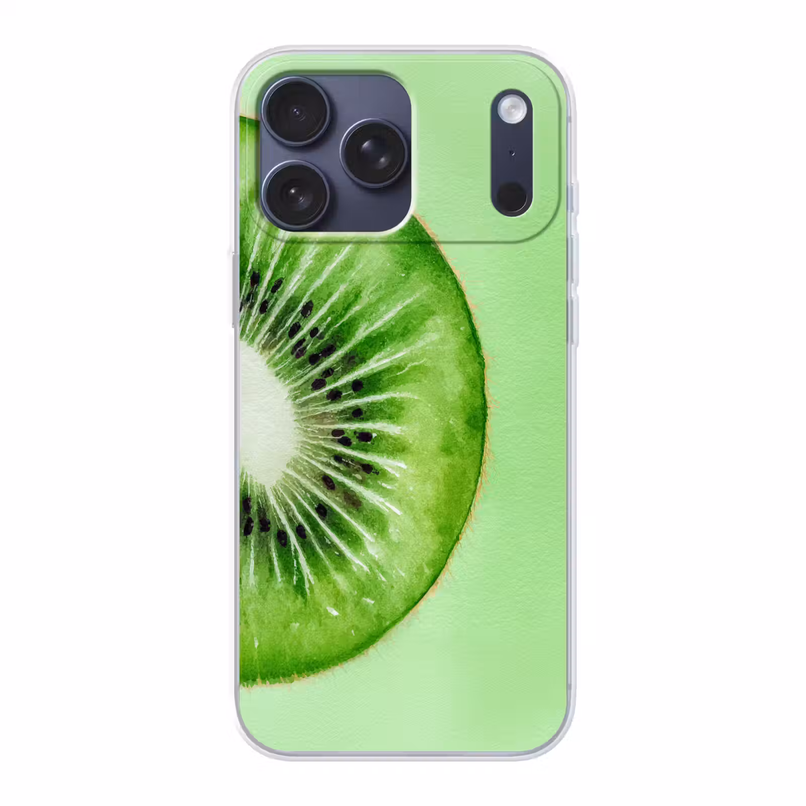 Telefoonhoesje Softcase - Kiwi - Groen - Fris — 1