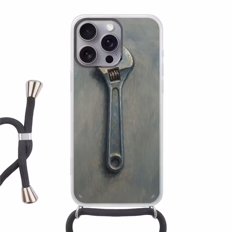 Telefoonhoesje met koord - Moersleutel - Gereedschap - Verf — 1