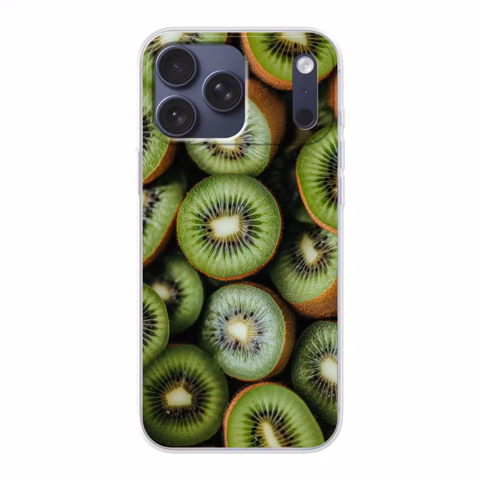 Telefoonhoesje Softcase - Kiwi - Fruit - Groen — 1