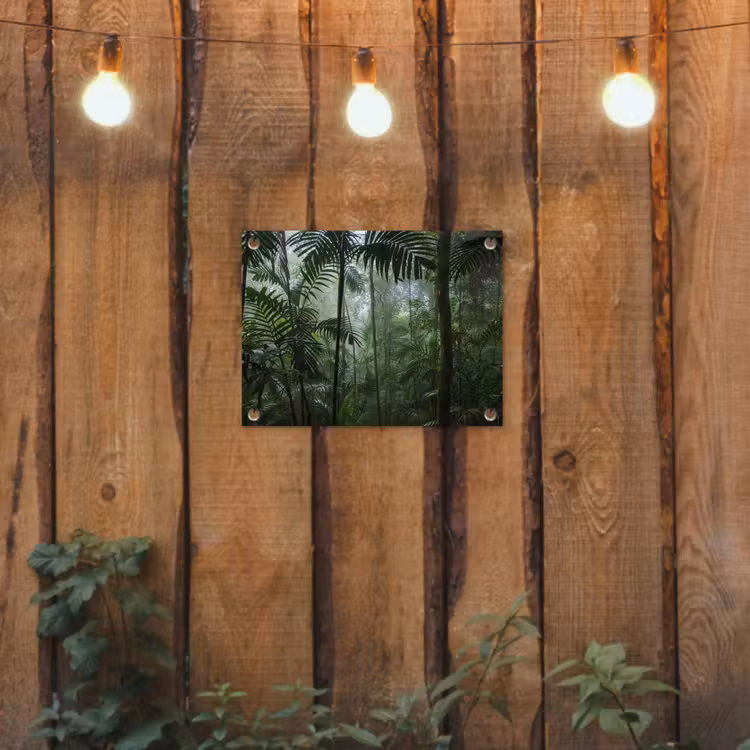 Tuinposter - Regenwoud - Tropisch - Jungle - Bomen - Planten — 2