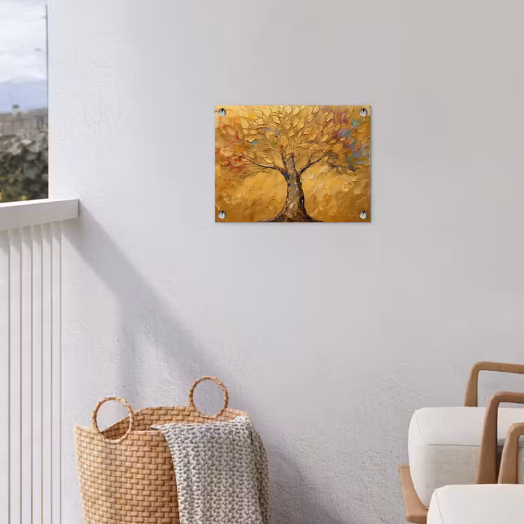 Tuinposter - Gouden Boom — 3
