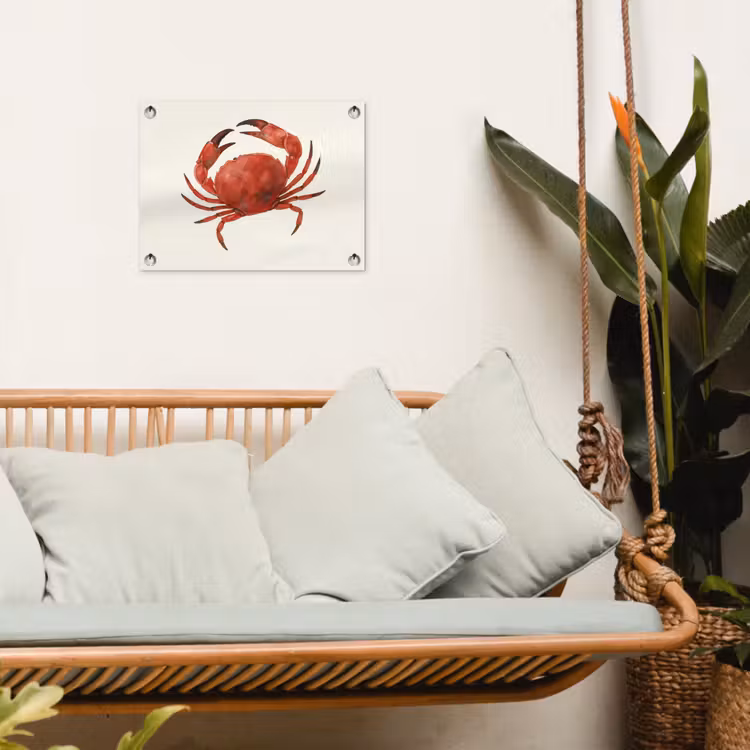 Tuinposter - Krab - Felrood - Poten — 5