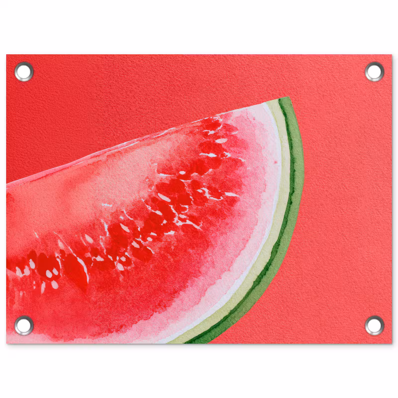 Tuinposter - Watermeloen - Rood - Zomers — 1