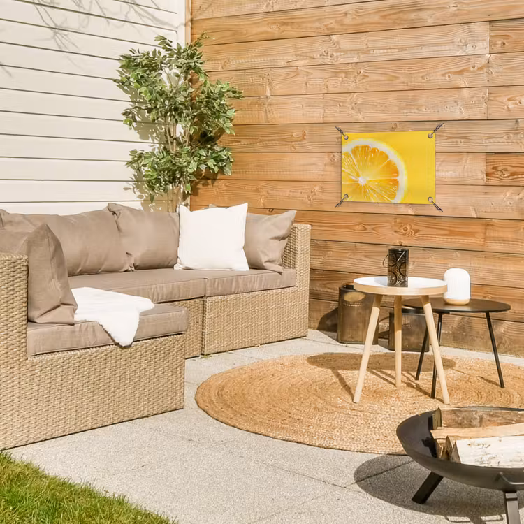 Tuinposter - Citroen - Geel - Zonnig — 4