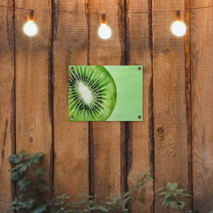 Tuinposter - Kiwi - Groen - Fris — 2