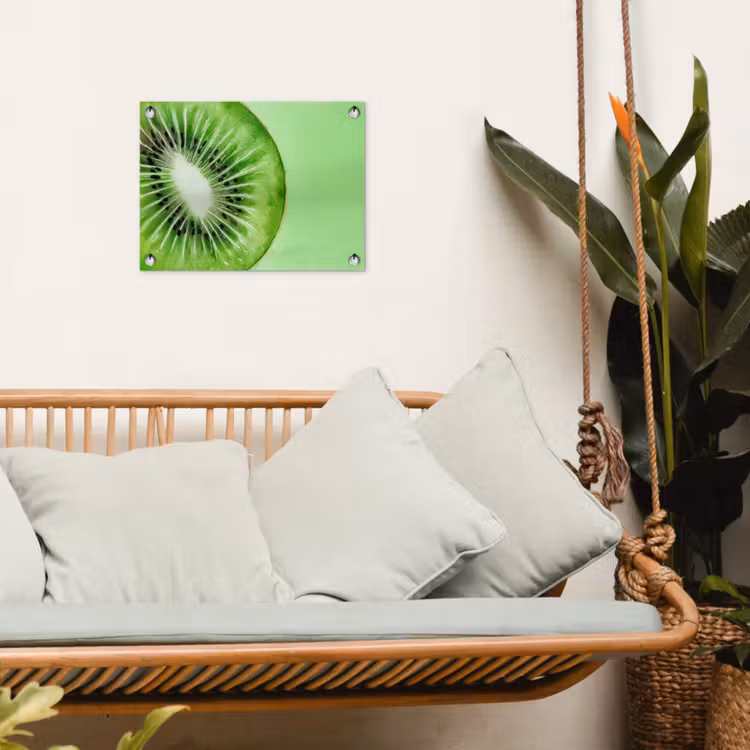 Tuinposter - Kiwi - Groen - Fris — 5