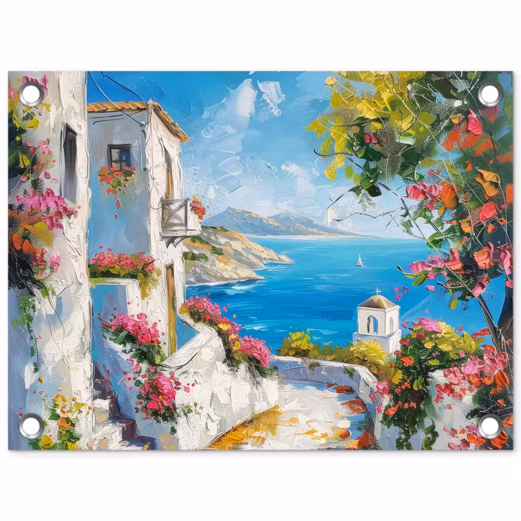 Tuinposter - Landschap - Bloemen - Natuur - Zomer — 1