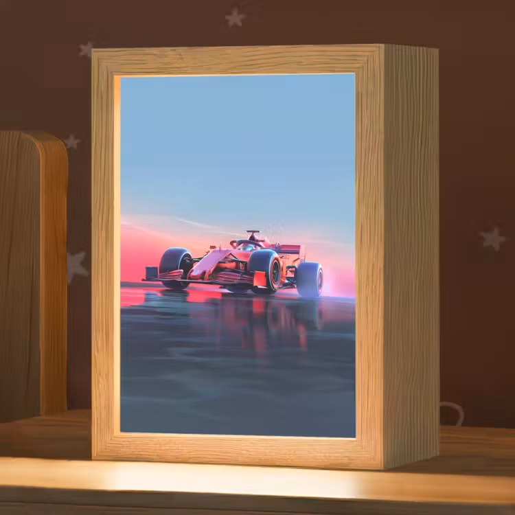Nachtlampje - Formule 1 - Race  - Auto - Jongens — 1