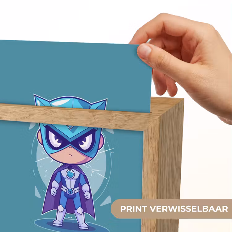 Nachtlampje - Superheld - Blauw - Jongens — 4