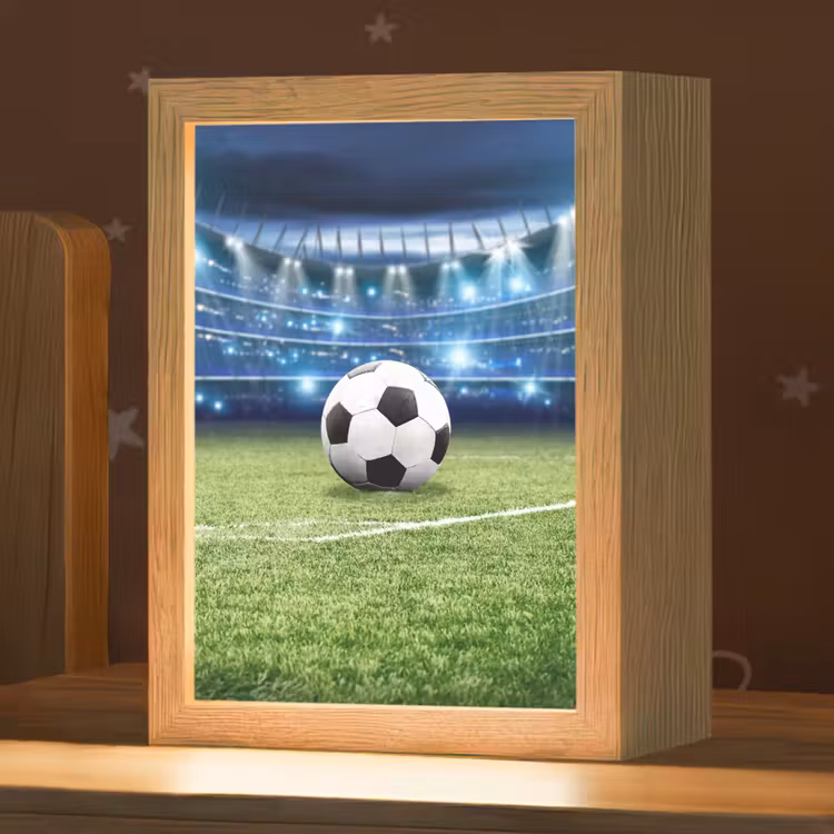 Nachtlampje - Voetbal - Stadion - Bal - Jongens — 1