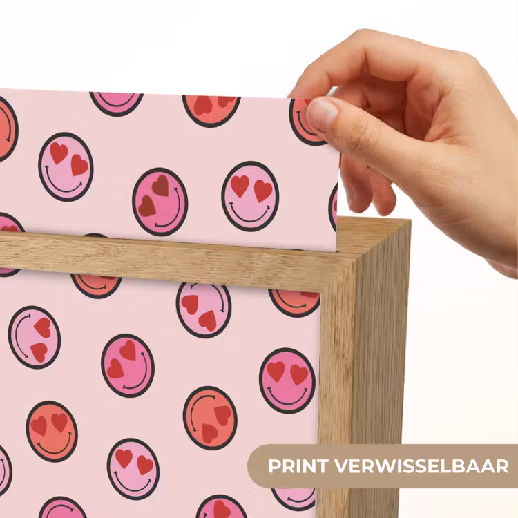 Nachtlampje - Smileys - Hartjes - Roze — 4