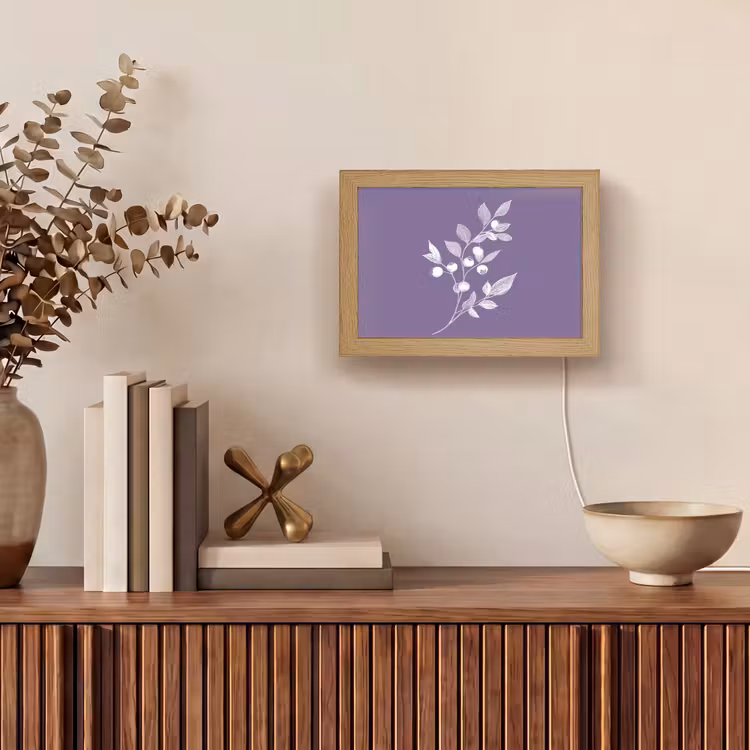 Lightbox - Wandlamp - Tak - Sierlijk - Bladeren - Minimalistisch — 4