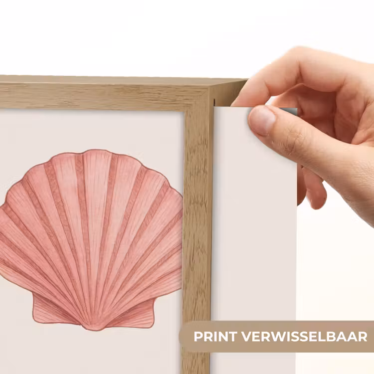 Lightbox - Wandlamp - Schelp - Roze - Ribbels — 6