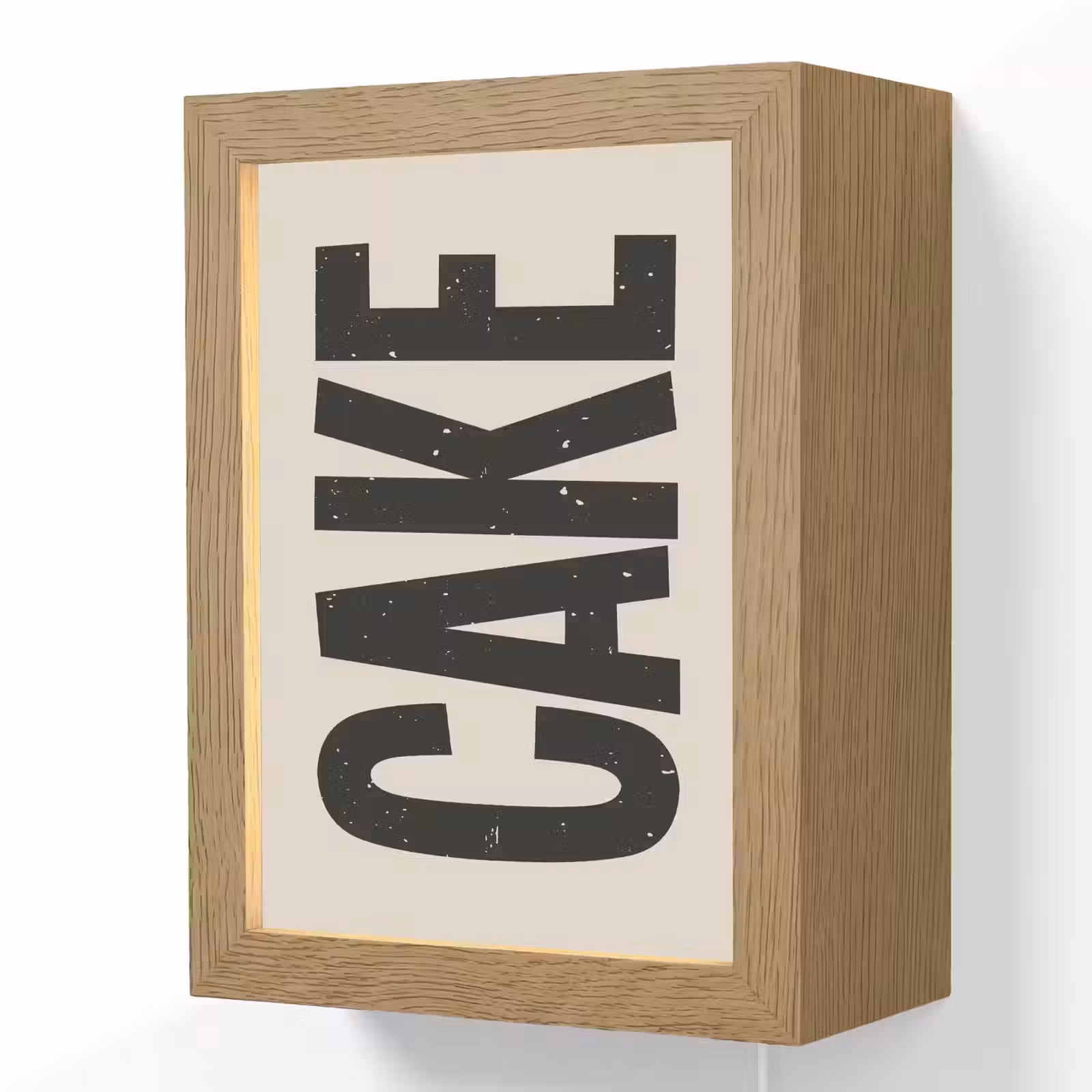 Lightbox - Wandlamp - Beige - Japandi - Cake - Decoratie — 1