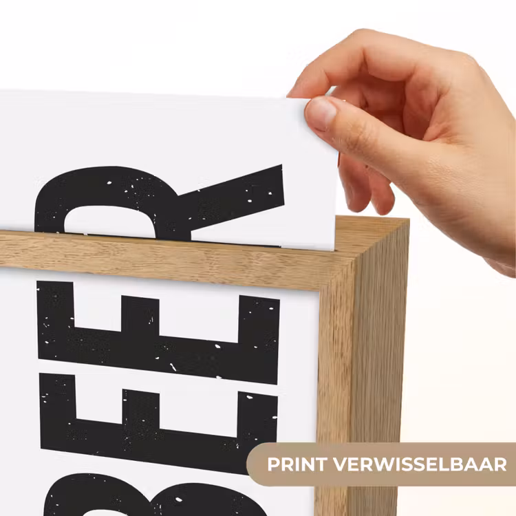 Lightbox - Wandlamp - Bier - Japandi - Decoratie - Zwart — 6