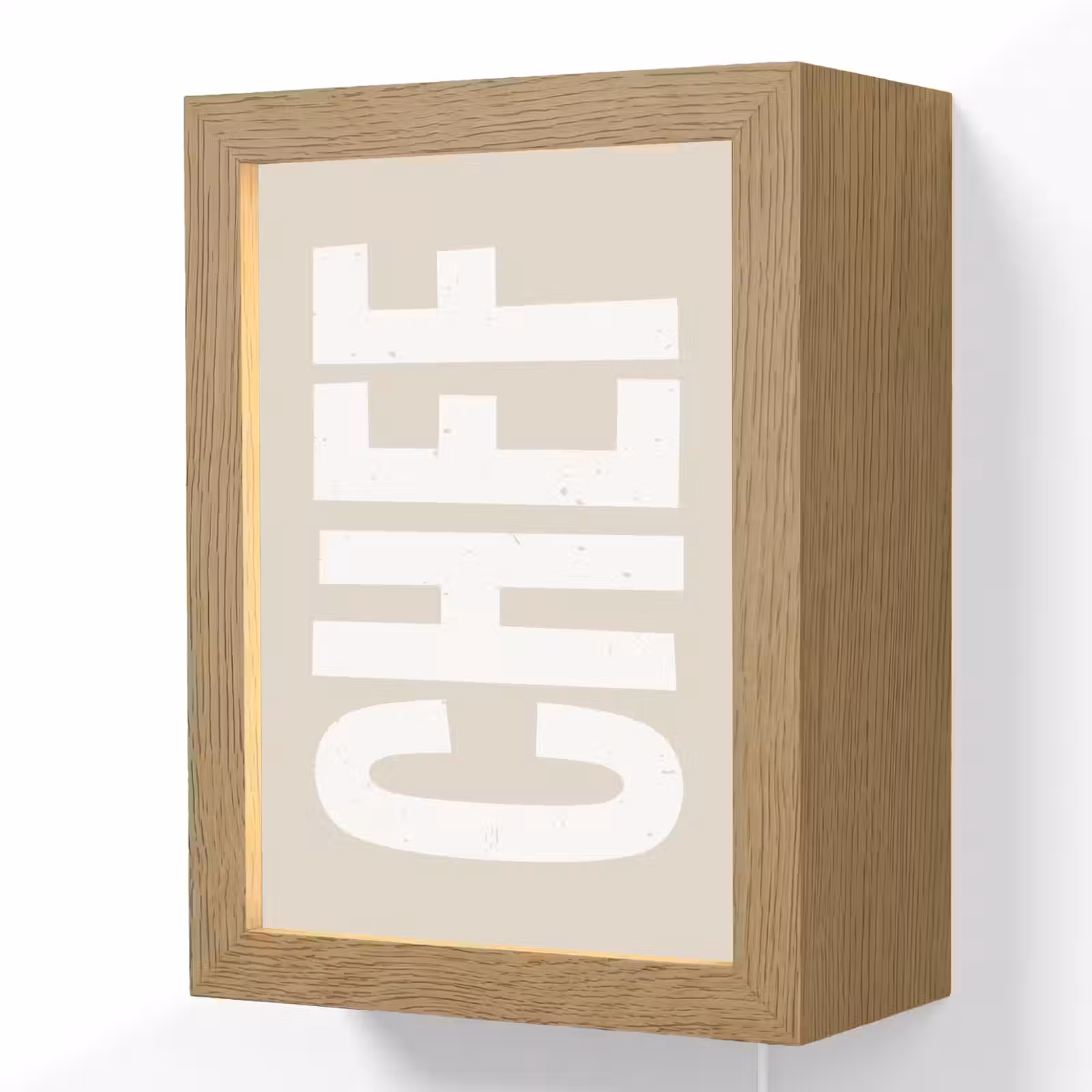 Lightbox - Wandlamp - Wit - Chef - Decoratie - Japandi — 1