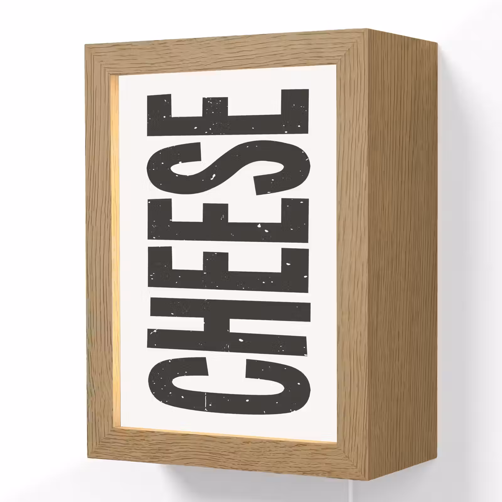 Lightbox - Wandlamp - Zwart - Vintage - Cheese - Japandi — 1