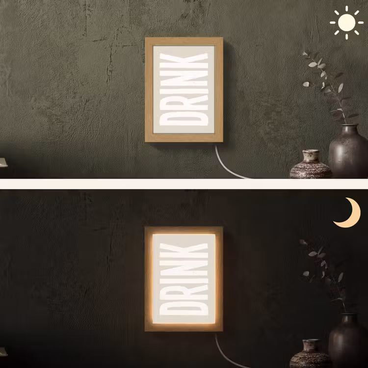 Lightbox - Wandlamp - Japandi - Vintage - Japandi - Wit — 3