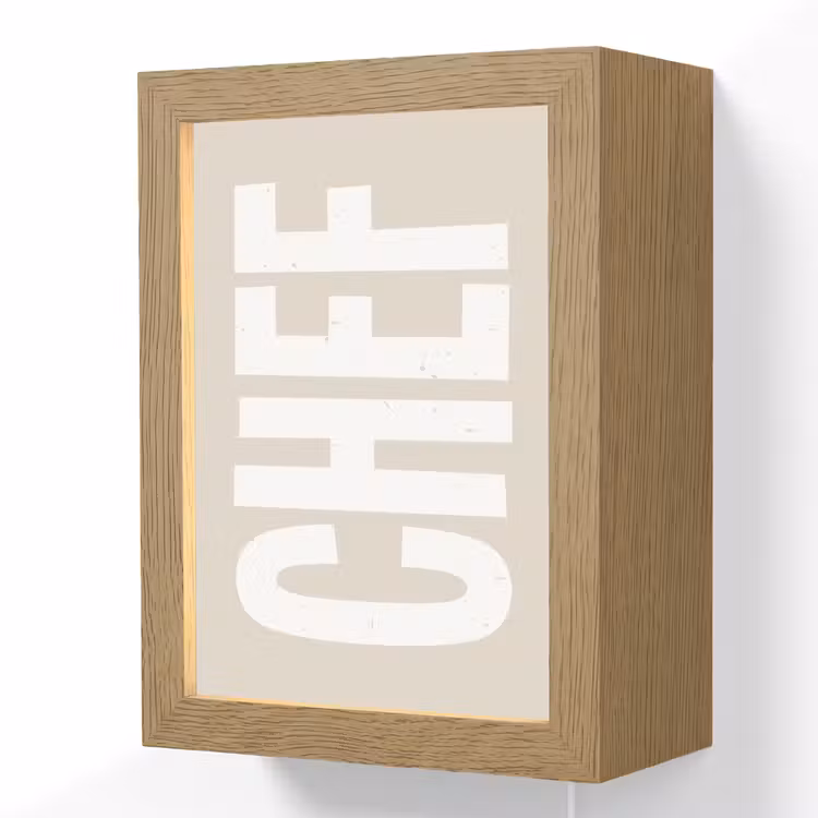 Lightbox - Wandlamp - Wit - Chef - Decoratie - Japandi — 1