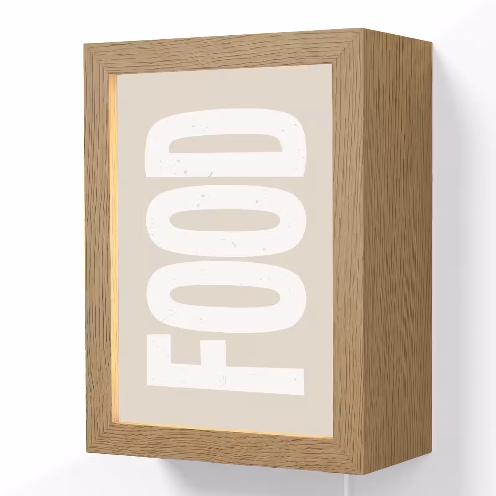 Lightbox - Wandlamp - Food - Eten - Decoratie - Japandi — 1