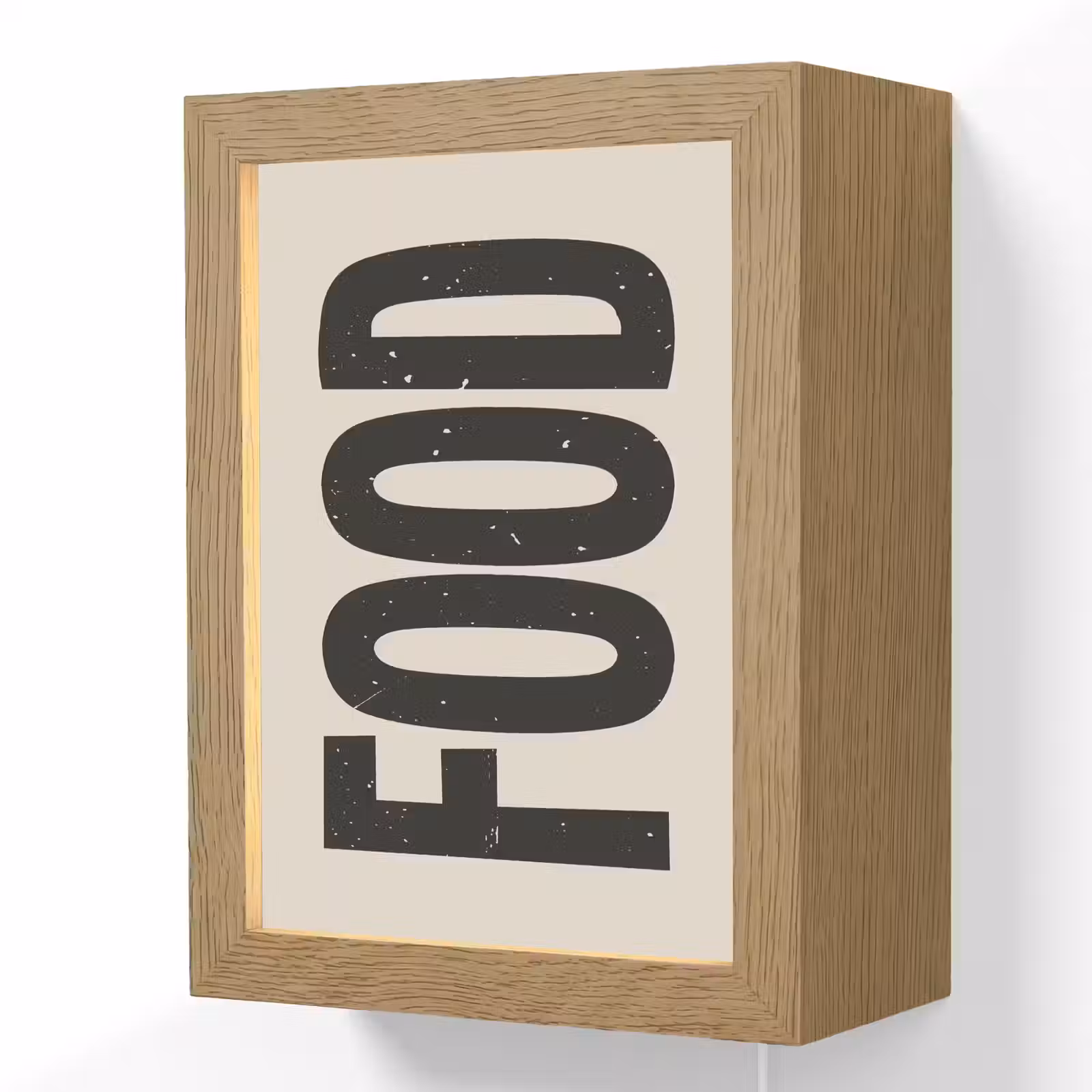 Lightbox - Wandlamp - Japandi - Eten - Vintage - Decoratie — 1