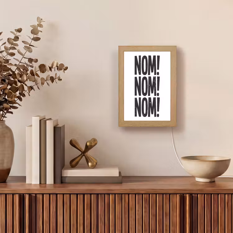 Lightbox - Wandlamp - Decoratie - Japandi - Vintage - Zwart — 4